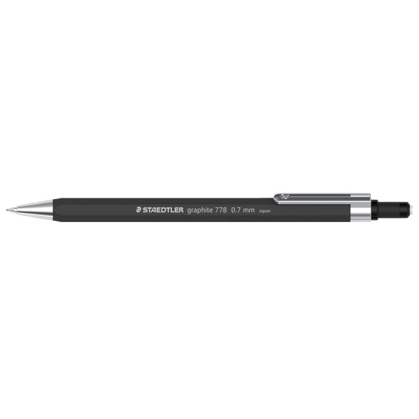 STAEDTLER Druckbleistift graphite 778 07-9 B 0,7mm Schaft schwarz