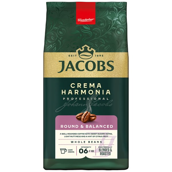 JACOBS Kaffee Crema Harmonia Bohne 1kg