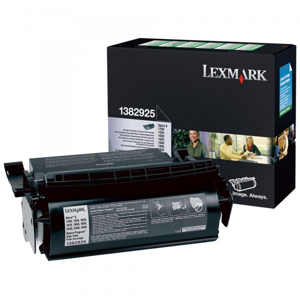 Lexmark Toner 1382925 17.600Seiten schwarz