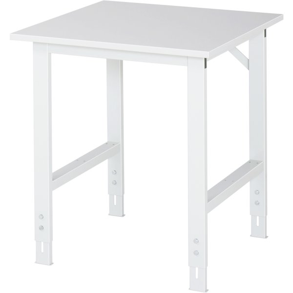 RAU Arbeitstisch 750x800x760- 1080 M-Platte 22mm l.gr