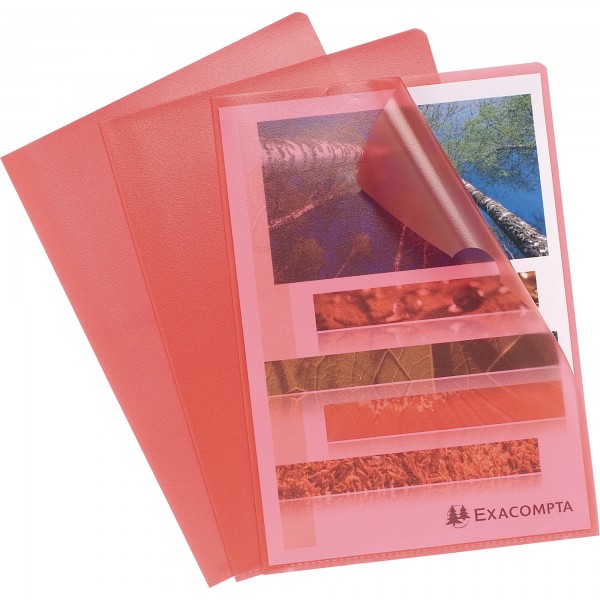 Exacompta Aktenhülle 58525E A4 PP rt 100 St./Pack.