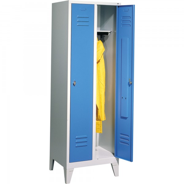 C+P Umkleidespind Classic 801020S10009 2Abteile lgr/lbl
