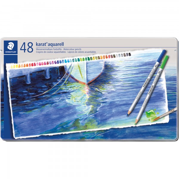 STAEDTLER Farbstift karat aquarell 125 M48 sortiert 48 St./Pack.