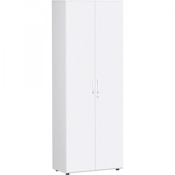 Geramöbel Flügeltürenschrank Flex S-386128-WW 6OH Garderobe weiß