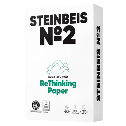Steinbeis Kopierpapier No.2 (Trend White) A4 100.000 Blatt