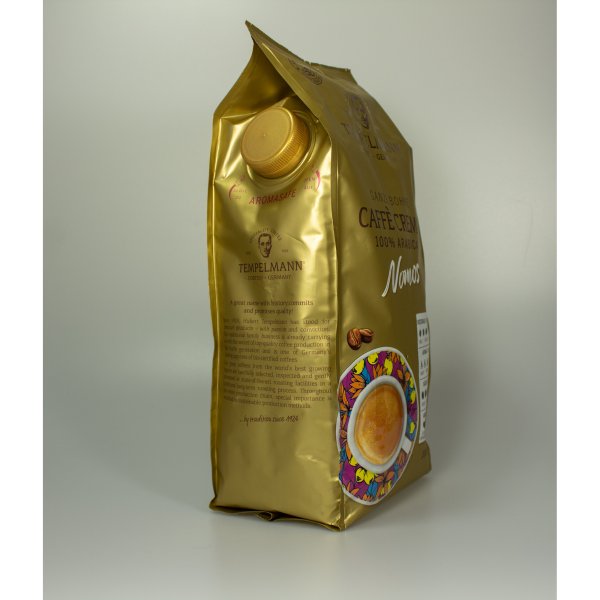 Tempelmann Kaffee Nomos Caffé Crema Bohne 500g