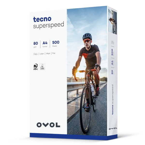 inapa tecno Kopierpapier superspeed A4 80g 500Bl