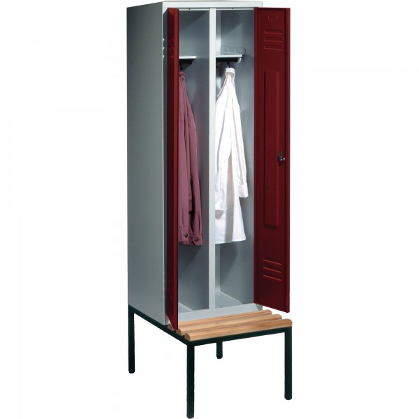 C+P Doppelspind 805220S10033 Sitzbank 2Abteile B610mm lgr/rrt