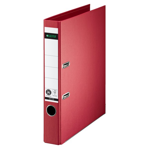 Leitz Ordner DIN A4 50mm Papier rot