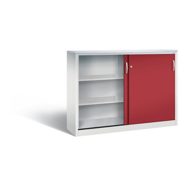 C+P Akten-Sideboard 2x3OH 1200x1600x400mm lgr/rrt