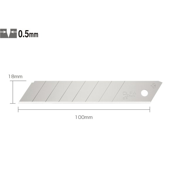 Cutterklingen Olfa LB-10 18mm 10St.