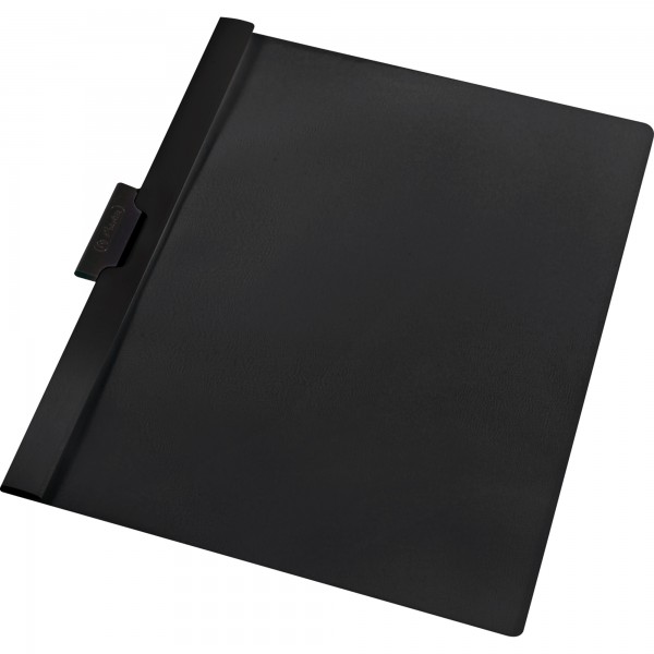 Herlitz Klemmmappe 10312825 DIN A4 60Bl. PVC schwarz