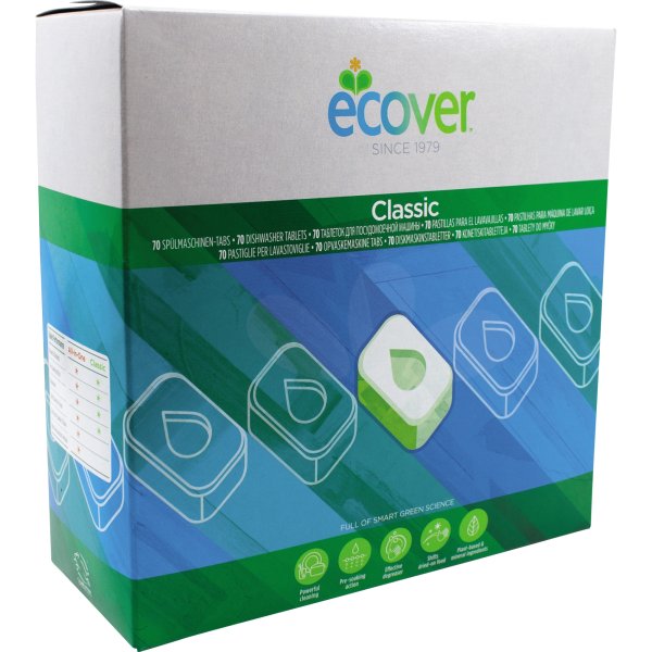 Ecover Spülmaschinentabs Classic 02600009 70 St./Pack.