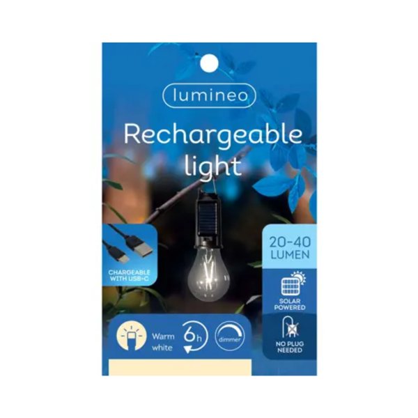 LUMINEO Solar Birne
