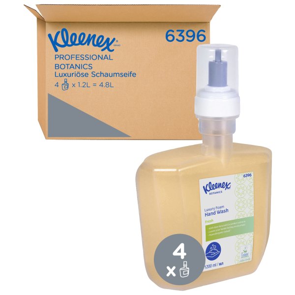 Kleenex Schaumseife Botanics 1,2l 4St.