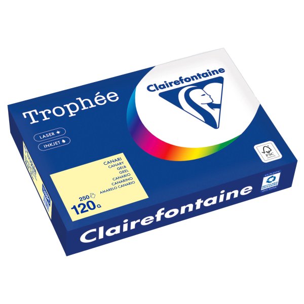 Clairefontaine Kopierpapier A4 120g ge 250Bl