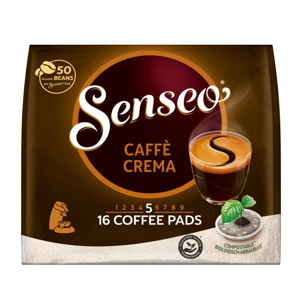 Senseo Kaffeepad Caffe Crema 16St