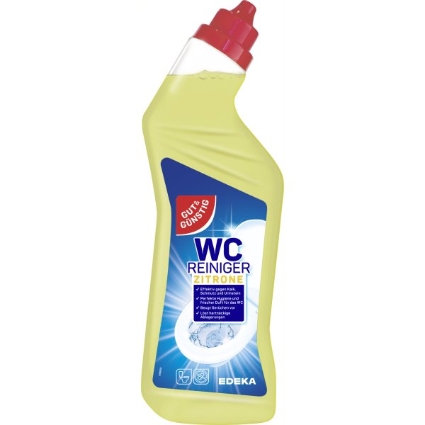 Gut & Günstig WC Reiniger Zitrone 1l