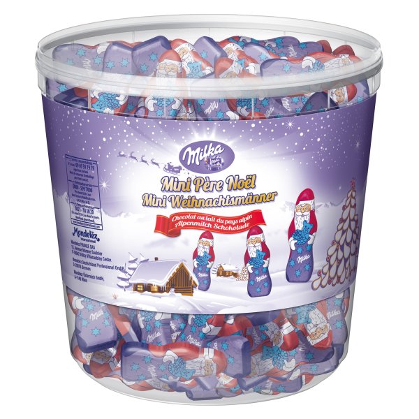 Milka Mini Weihnachtsmänner 1540g