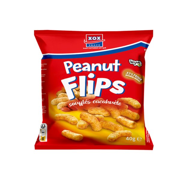 XOX Erdnussflips 24x40g