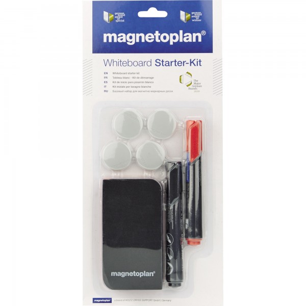 magnetoplan Whiteboard Starter-Kit 37102