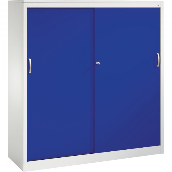 C+P Akten-Sideboard 21581200S10016 2x4OH 1600x1600x500mm lgr/lpbl