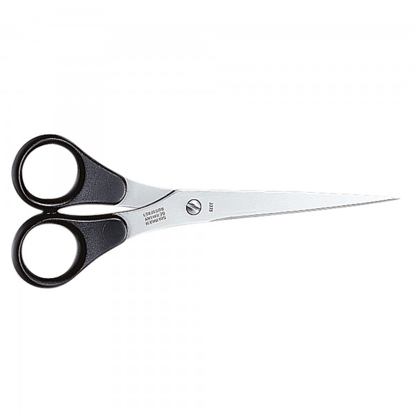 Soennecken Schere 17cm rostfreier Stahl schwarz