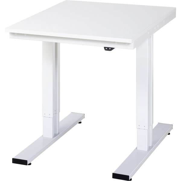 RAU Werktisch 750x1000x720- 1120mm elektrisch M-Platte