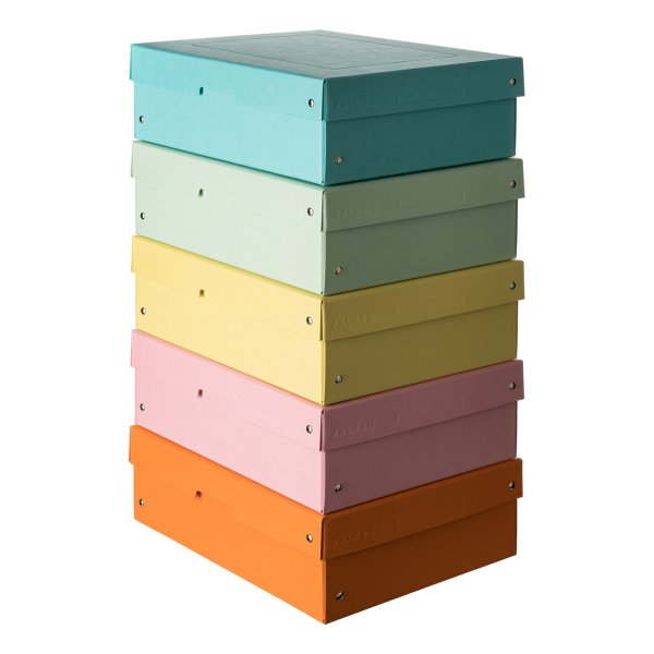 Falken Aufbewahrungsbox PURE Box Pastell A4 100mm sort.