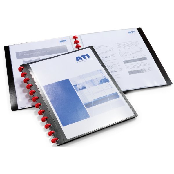 Durable Sichtbuch DURALOOK Easy plus 20Hüllen sw