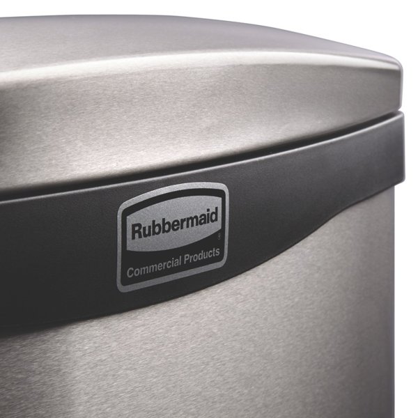 Rubbermaid Tretabfalleimer Slim Jim 1901982 Metall 15l