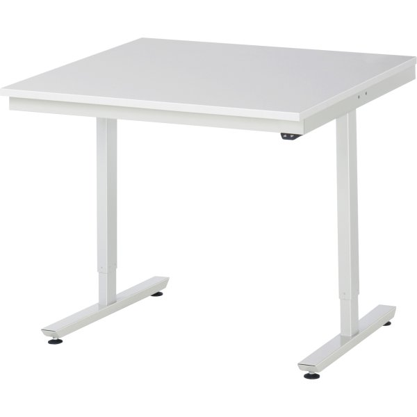 RAU Arbeitstisch elektrisch 1000x1000x720-1120 lgr