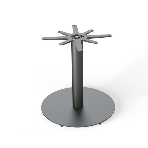 FEROS Tischgestell Urban für Tischplatte 120cm schwarz