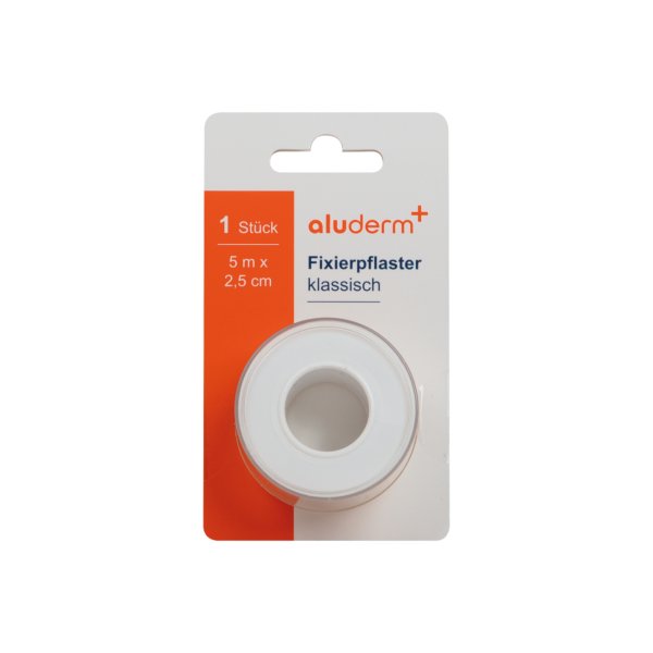 aluderm Fixierpflaster klassisch 5mx2,5cm