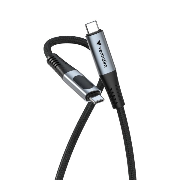 Verbatim Ladekabel 1,2m Sync&Charge 100W sw