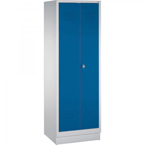 C+P Doppelspind 802220S10004 Sockel 2Abteile B610mm lgr/ebl