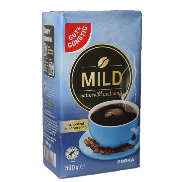 Gut & günstig Kaffee gemahlen 500g