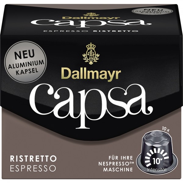 Dallmayr Kaffeekapsel capsa Ristretto 103000000 10 St./Pack.