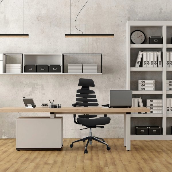 hjh OFFICE Bürostuhl ERGO LINE II PRO sw