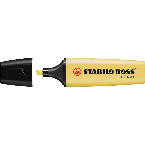 STABILO Textmarker BOSS ORIGINAL 70/144 Pastel pudriges gelb