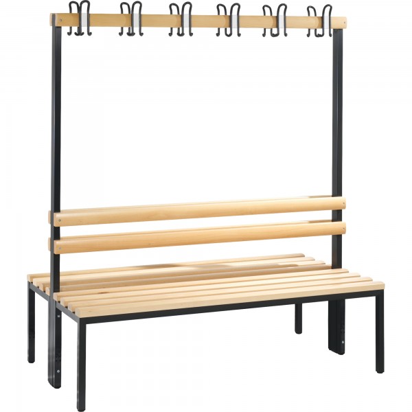 C+P Garderobenbank 8051200S10001 1710x1500x756mm sgr