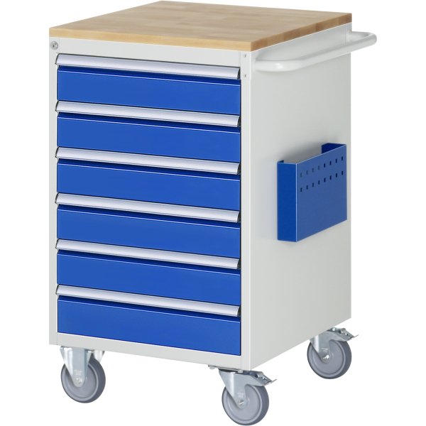 RAU Montagewagen 6Schübe 580x650x975mm lgr/ebl