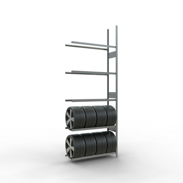 Schulte Anbau-Reifenregal 350x130x40cm