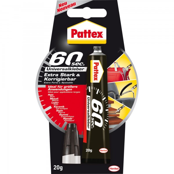 Pattex Universalkleber 60sec PUK6K 20g