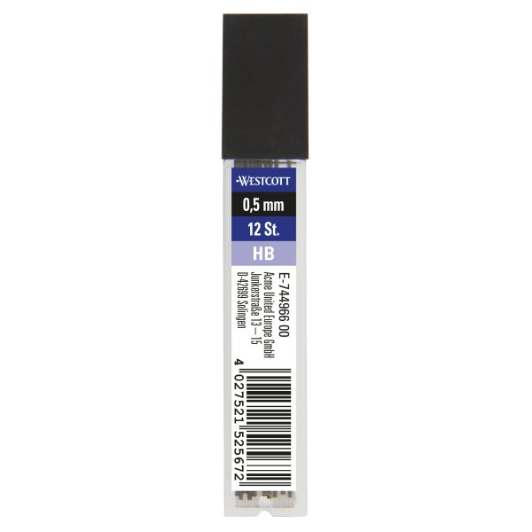 Westcott Feinmine HB 0,5mm 12St