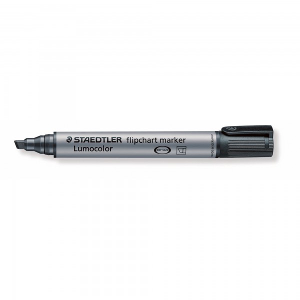 STAEDTLER Flipchartmarker Lumocolor 356 B-9 2-5mm Keilspitze schwarz