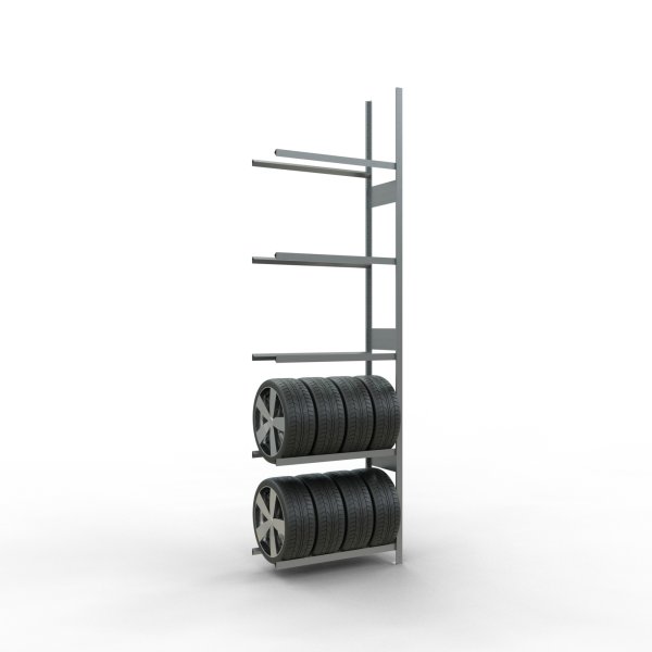 Schulte Anbau-Reifenregal 350x100x40cm
