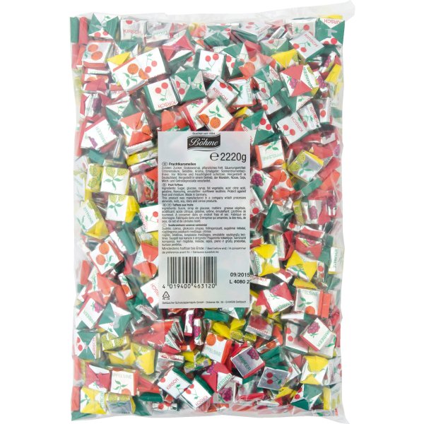 Böhme Fruchtkaramellen sort 2200g