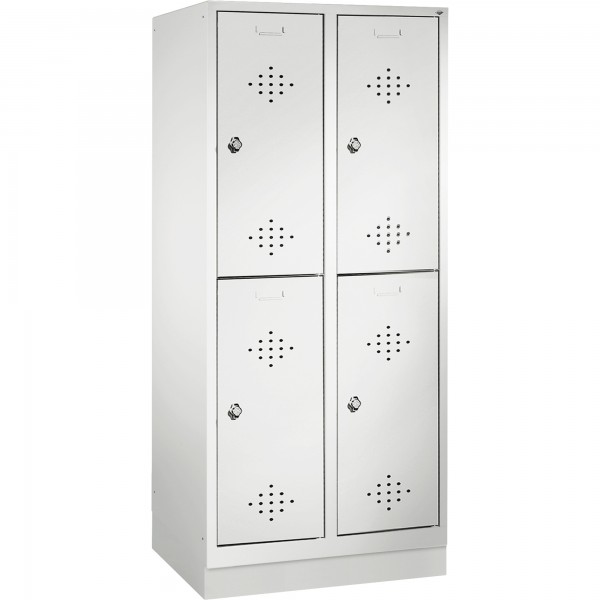 C+P Doppelspind 832022S10010 Sockel 4Fächer B810mm lgr/lgr