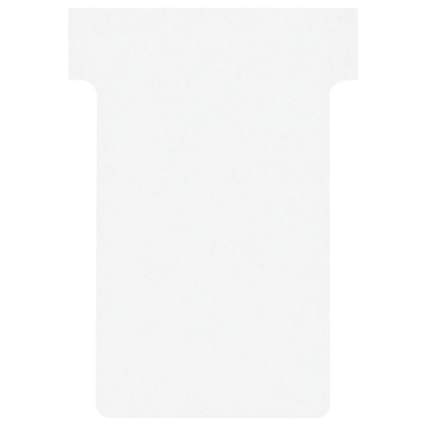 Nobo T-Steckkarte Gr2 ws 100St